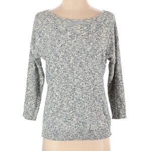 Lucky Brand Marled Blue Sweater